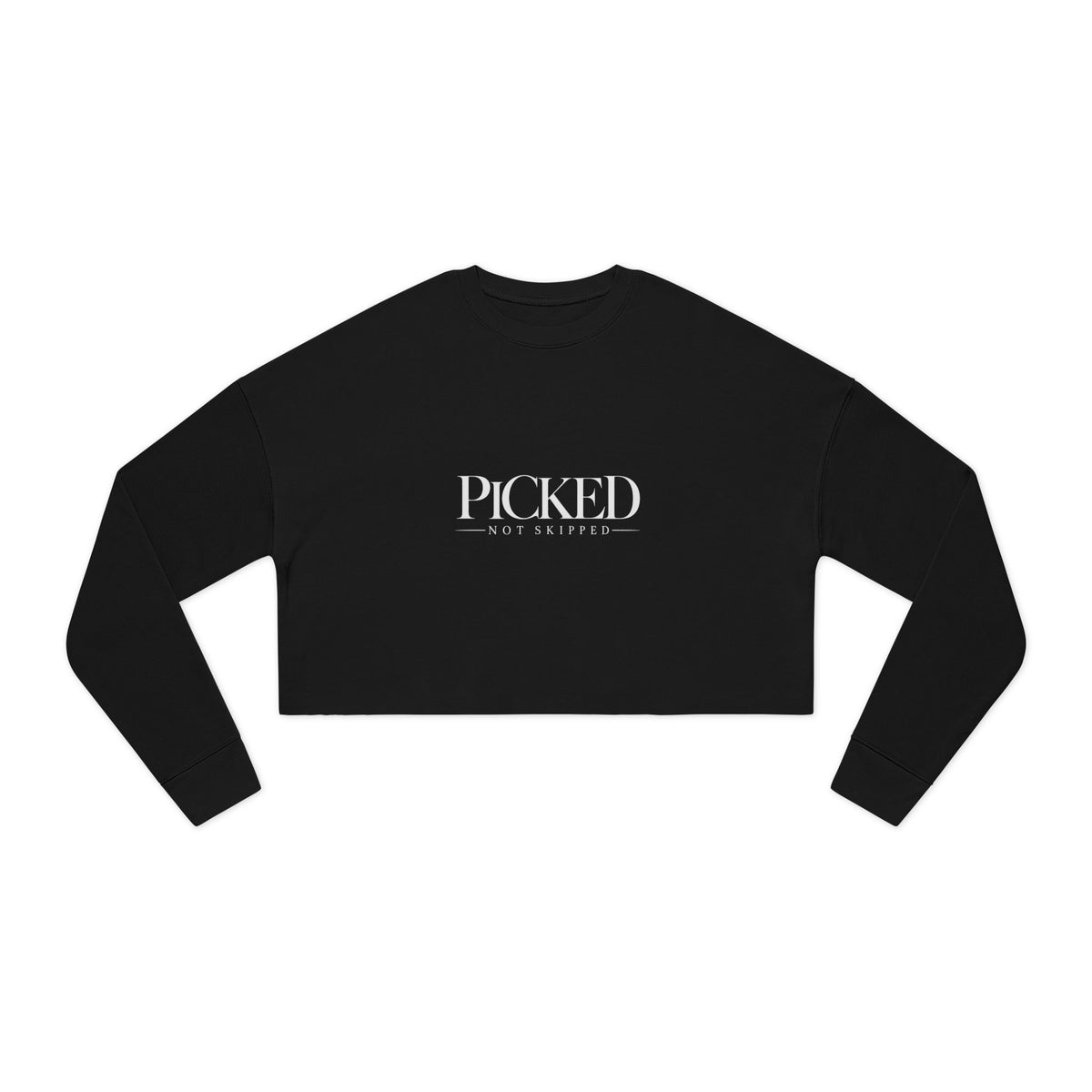 Picked Women's Cropped Sweatshirt