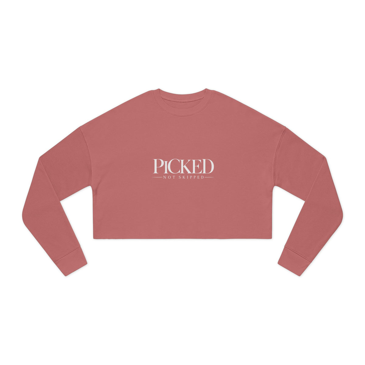 Picked Women's Cropped Sweatshirt